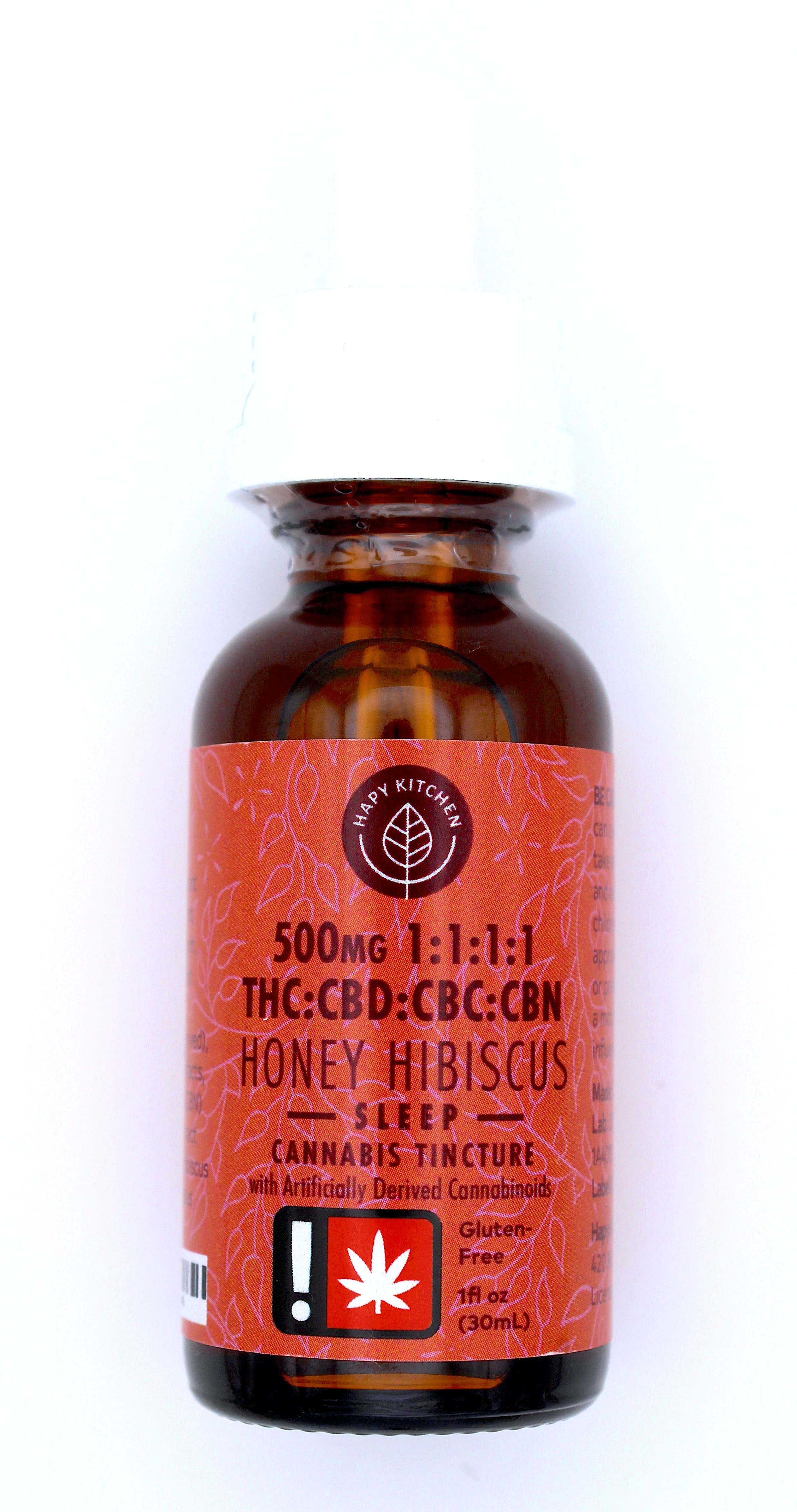 THCA Honey Hibiscus Sleep Tincture